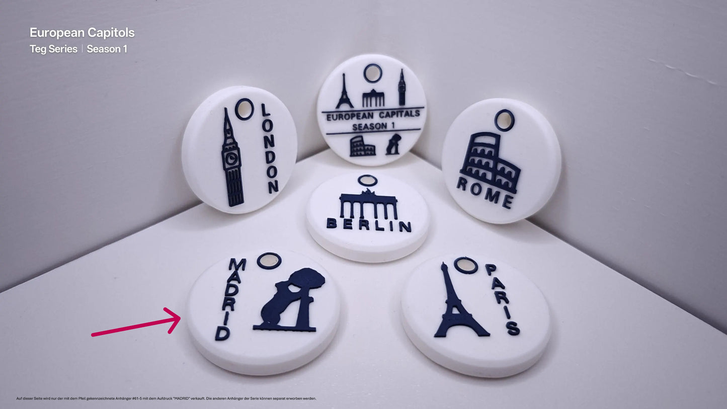 TEG "61-5 - Madrid mit Bär am Erdbeerbaum stilisiert"