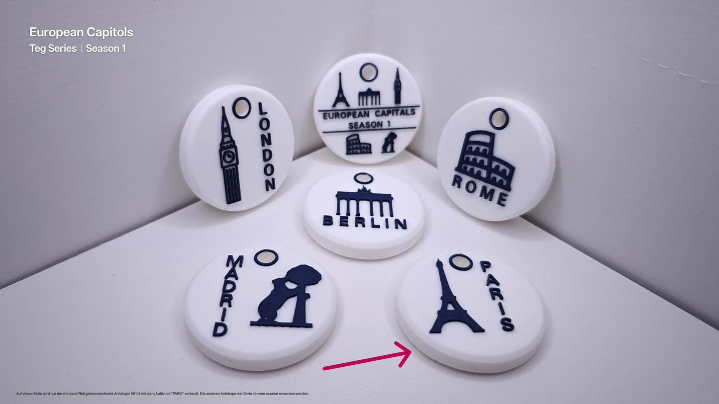 TEG "61-2 - Paris mit Eiffelturm stilisiert"