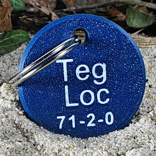 Rückseite des TEGs 71-2- Bundesland Bayern 2026 im Sand