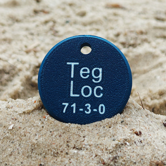 Rückseite des TEGs 71-3 - Bundesland Berlin 2026 im Sand