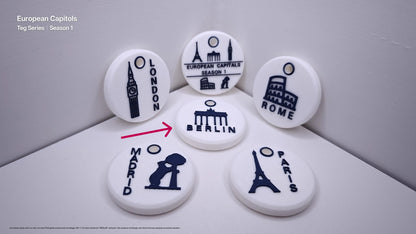 TEG "61-1 - Berlin mit Brandenburger Tor stilisiert"