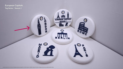 TEG "61-4 - London mit Big Ben (Elizabeth Tower) stilisiert"