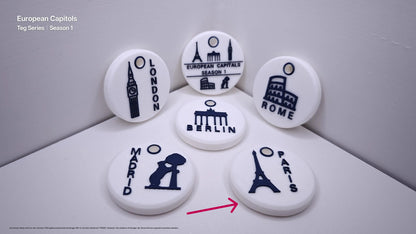 TEG "61-2 - Paris mit Eiffelturm stilisiert"