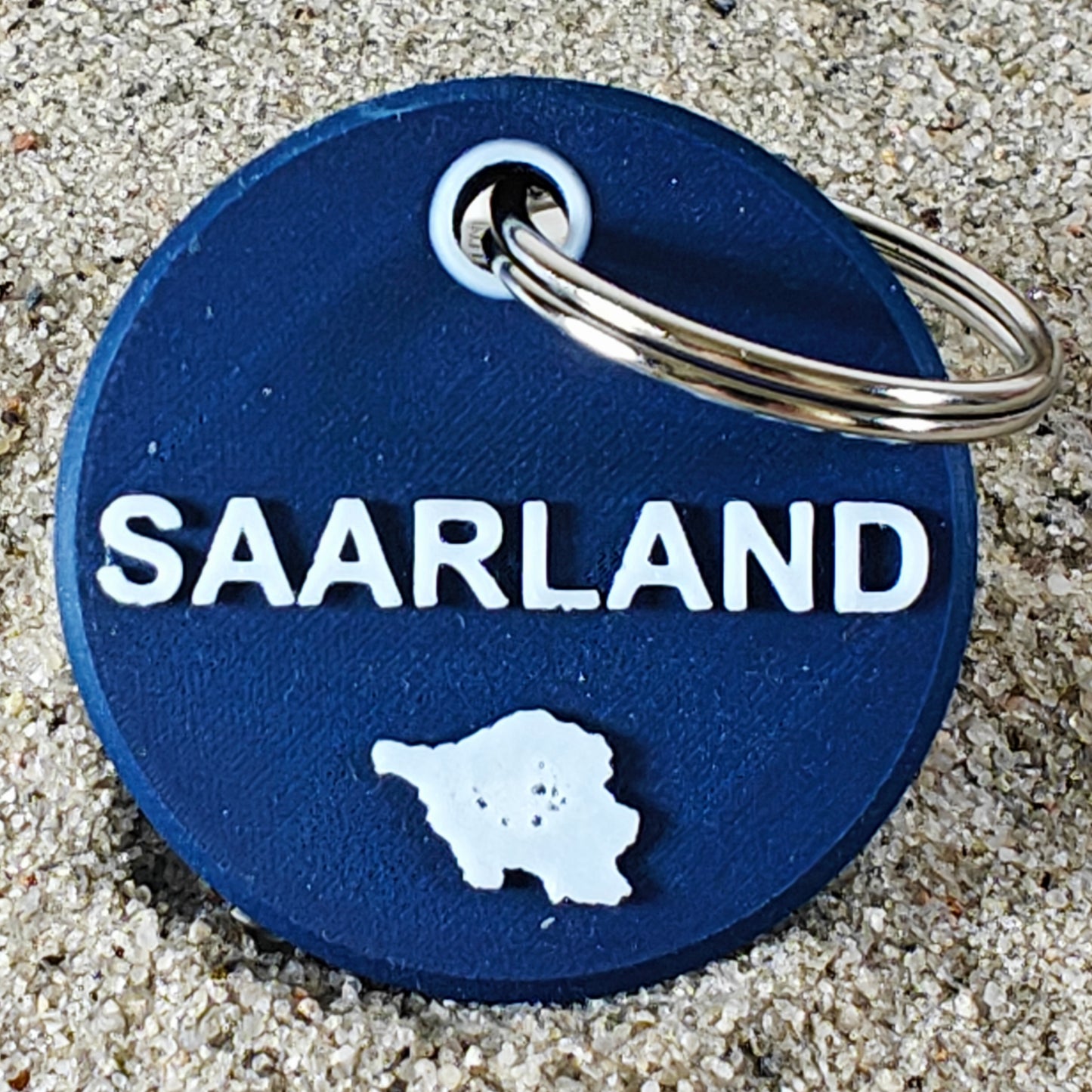 Vorderseite des TEGs 71-12 - Bundesland Saarland 2026 im Sand