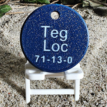 Rückseite des TEGs 71-13 - Bundesland Sachsen 2026 im Liegestuhl
