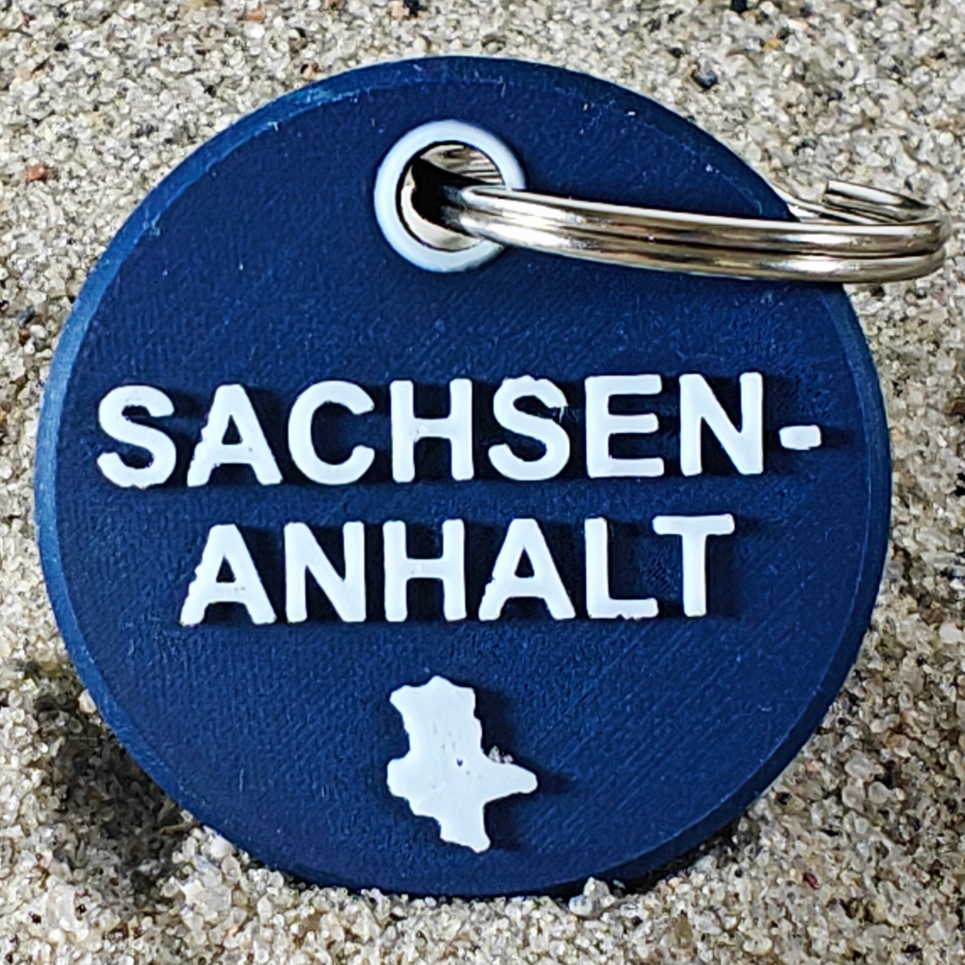 Vorderseite des TEGs 71-14 - Bundesland Sachsen-Anhalt 2026 im Sand