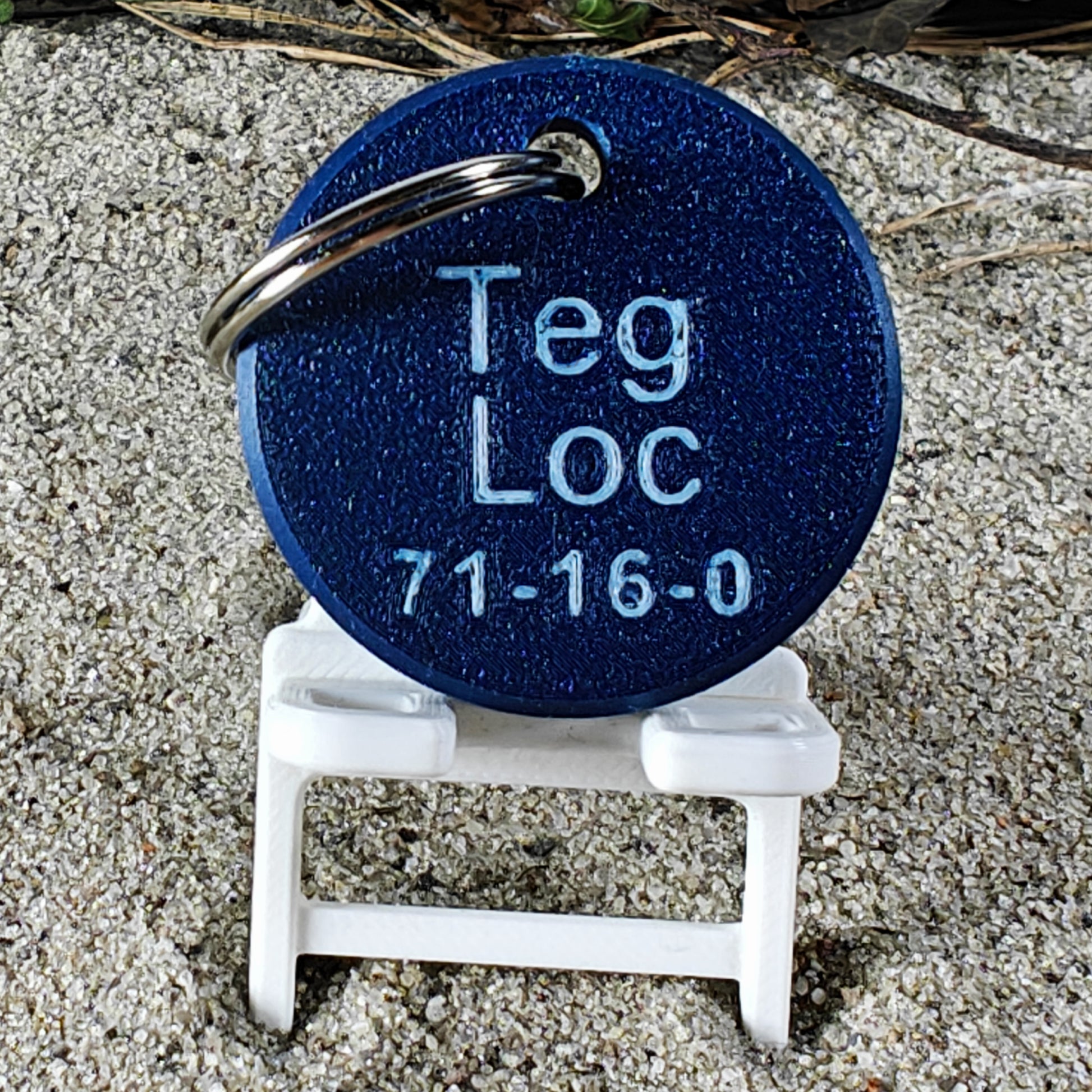 Vorderseite des TEGs 71-16 - Bundesland Thüringen 2026 im Liegestuhl