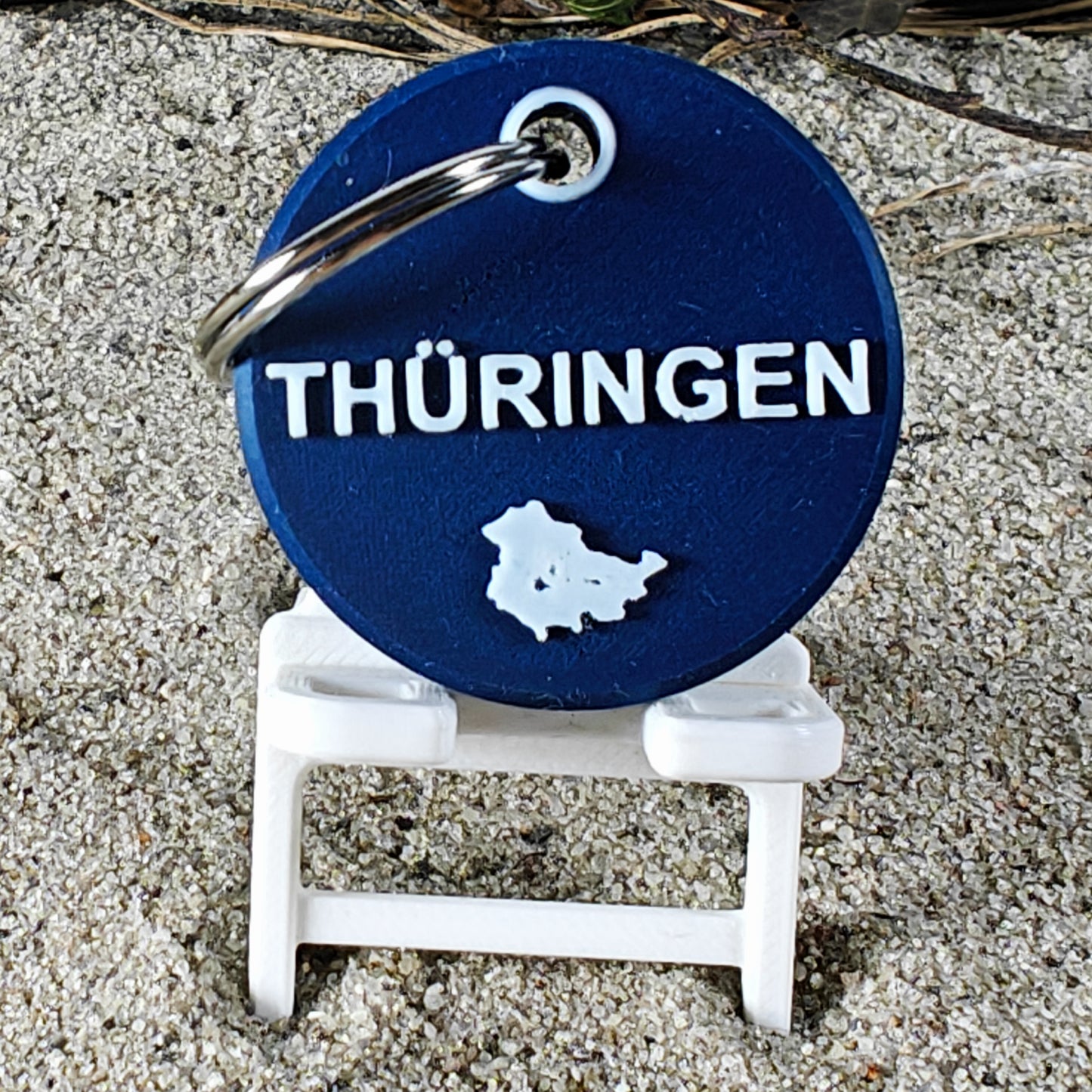 Vorderseite des TEGs 71-16 - Bundesland Thüringen 2026 im Liegestuhl