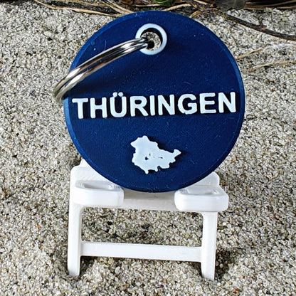 Vorderseite des TEGs 71-16 - Bundesland Thüringen 2026 im Liegestuhl