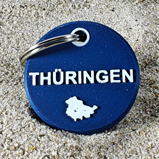 Vorderseite des TEGs 71-16 - Bundesland Thüringen 2026 im Sand