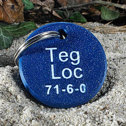 Rückseite des TEGs 71-6 Bundesland Hamburg 2026 im Sand