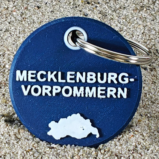 Vorderseite des TEGs 71-8 - Bundesland Mecklenburg-Vorpommern 2026 im Sand