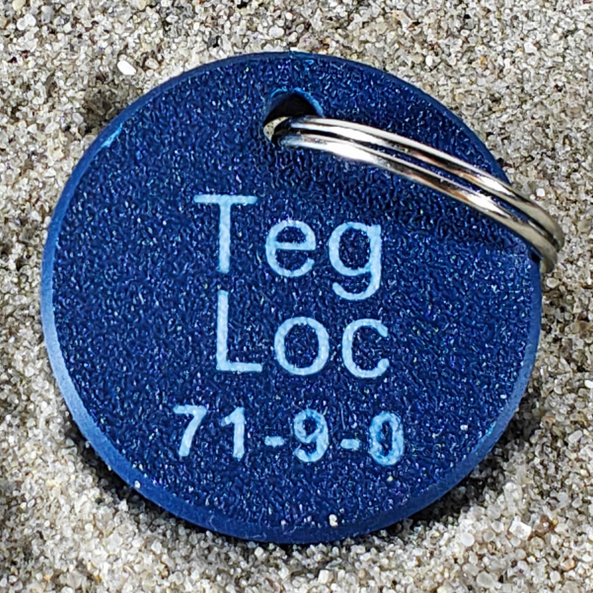 Rückseite des TEGs 71-9 - Bundesland Niedersachsen 2026 im Sand
