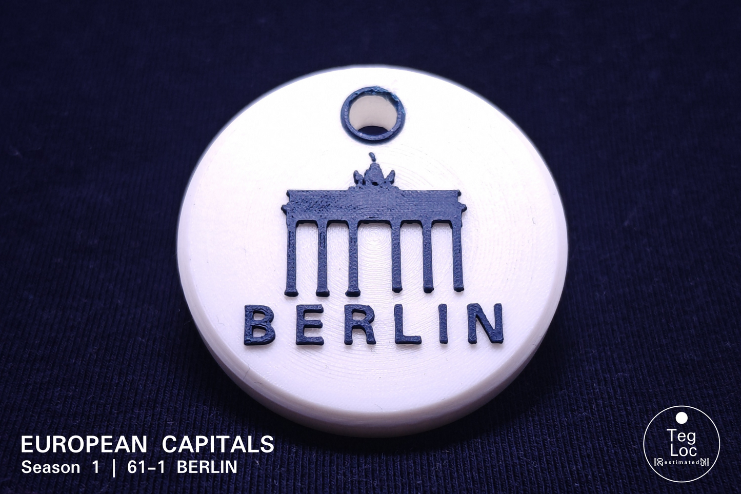 TEG "61-1 - Berlin mit Brandenburger Tor stilisiert"