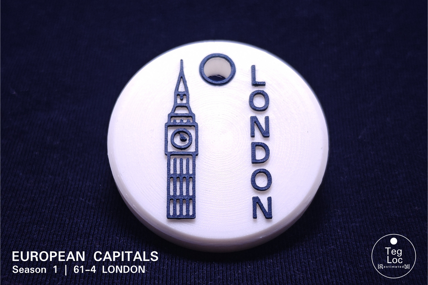 TEG "61-4 - London mit Big Ben (Elizabeth Tower) stilisiert"