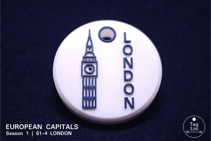 TEG "61-4 - London mit Big Ben (Elizabeth Tower) stilisiert"