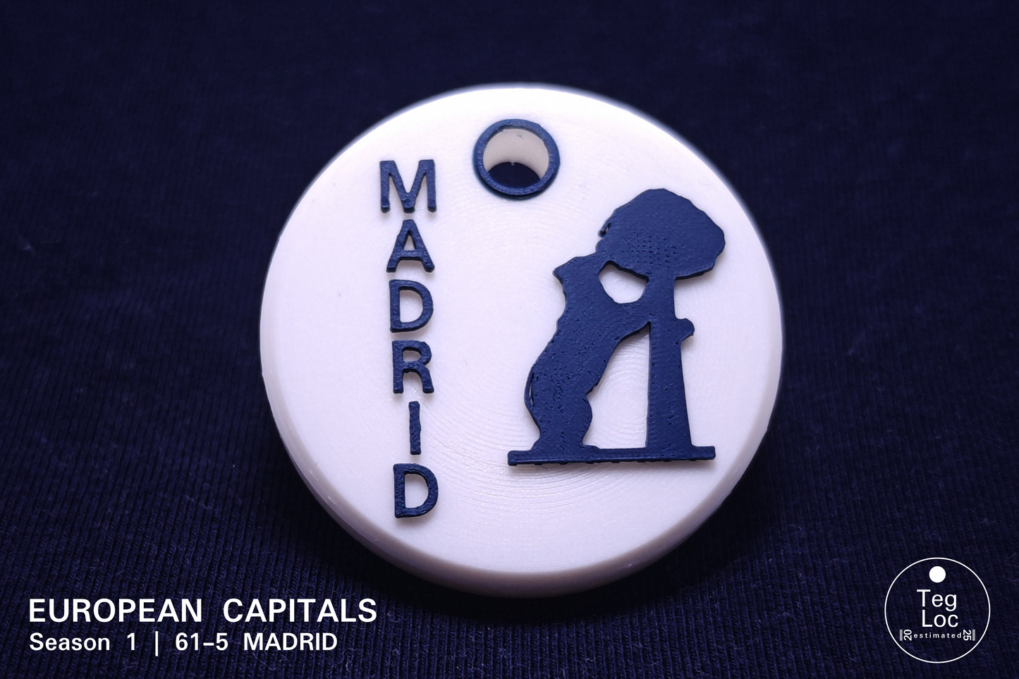 TEG "61-5 - Madrid mit Bär am Erdbeerbaum stilisiert"