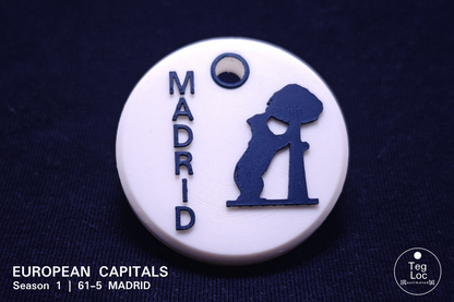 TEG "61-5 - Madrid mit Bär am Erdbeerbaum stilisiert"