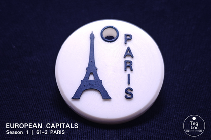 TEG "61-2 - Paris mit Eiffelturm stilisiert"