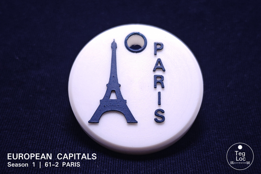 TEG "61-2 - Paris mit Eiffelturm stilisiert"