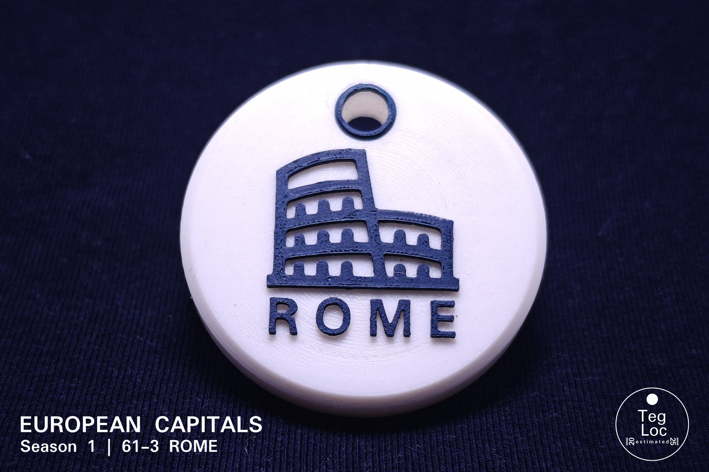 TEG "61-3 - Rom mit Kolosseum stilisiert"